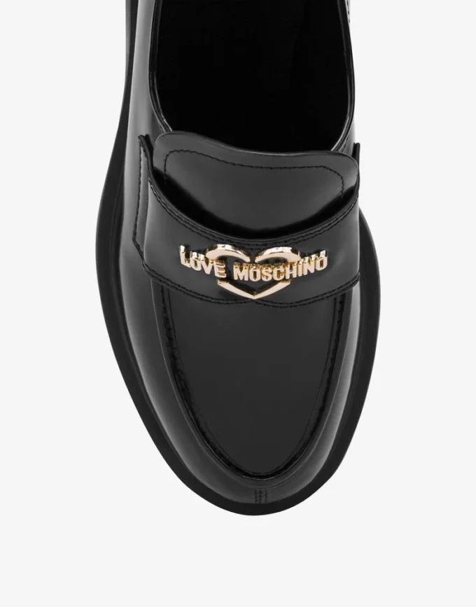 Abrasive Calfskin Moccasins City Love