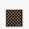 All-Over Teddy Bear silk scarf