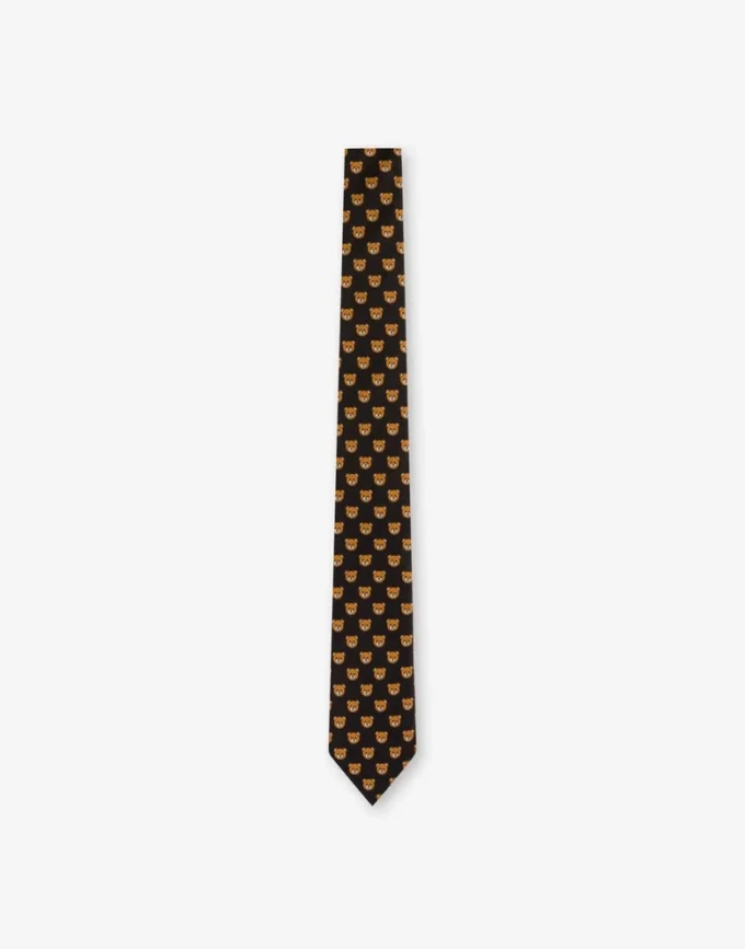 Allover Teddy Bear tie
