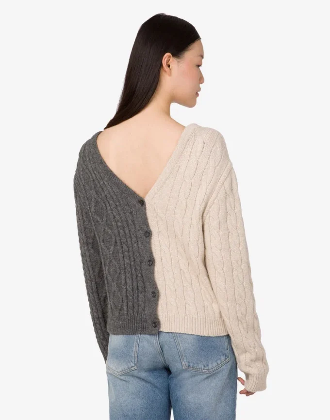 Alpaca blend cardigan
