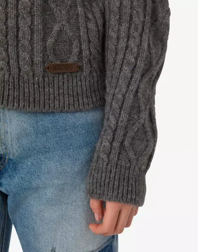 Alpaca blend cardigan
