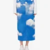 Archive Clouds cotton bull skirt Archive Clouds cotton bull skirt