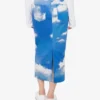 Archive Clouds cotton bull skirt Archive Clouds cotton bull skirt