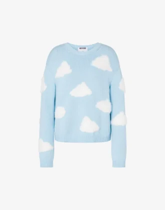 Archive Clouds organic cotton blend pullover