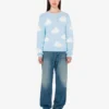 Archive Clouds organic cotton blend pullover