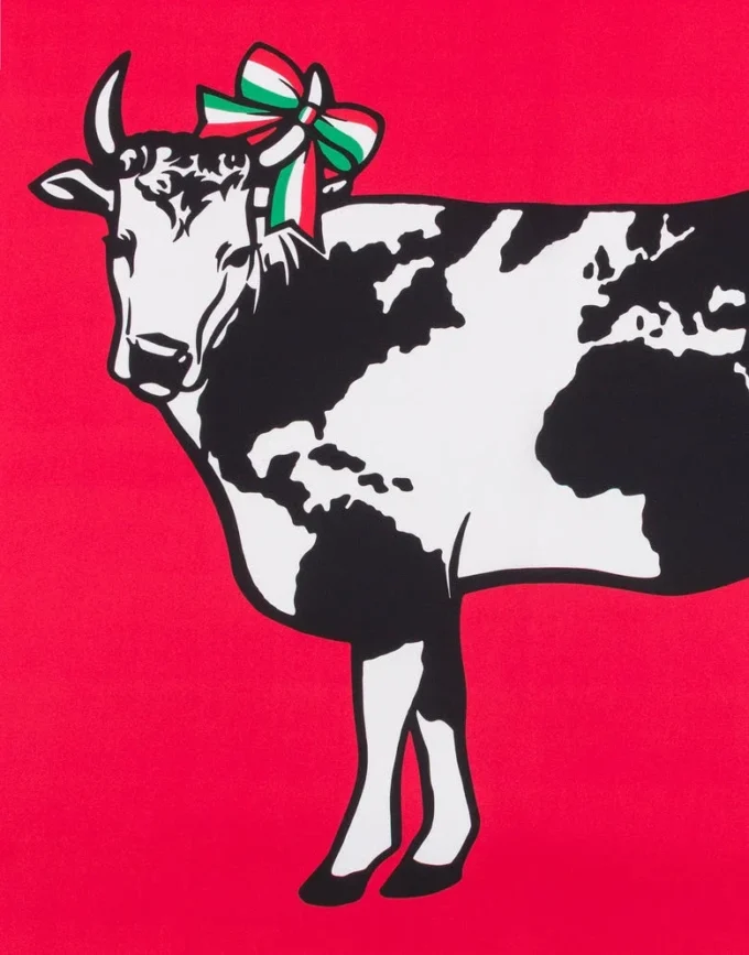 Archive silk scarf