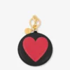 Big Heart calfskin keychain