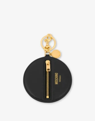 Big Heart calfskin keychain