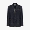 Blue cotton denim jacket Blue cotton denim jacket