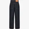 Blue cotton denim pants Blue cotton denim pants