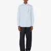 Printed cotton poplin shirt