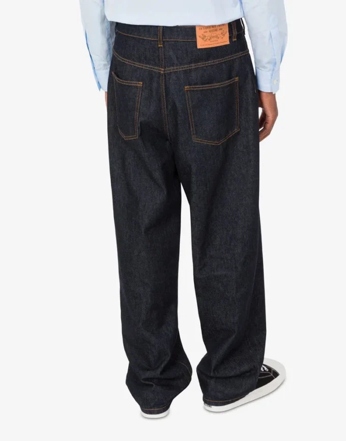 Blue cotton denim pants Blue cotton denim pants