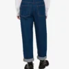 Blue cotton denim pants
