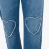 Blue cotton denim pants Blue cotton denim pants