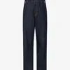 Blue denim pants Laurel Crown Patch Blue denim pants Laurel Crown Patch