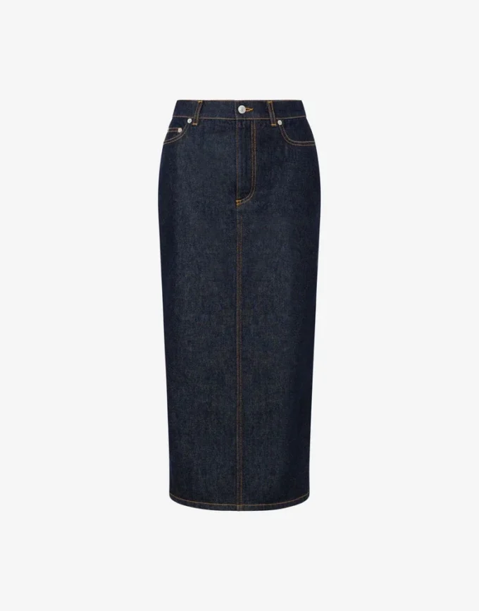 Blue denim skirt Blue denim skirt