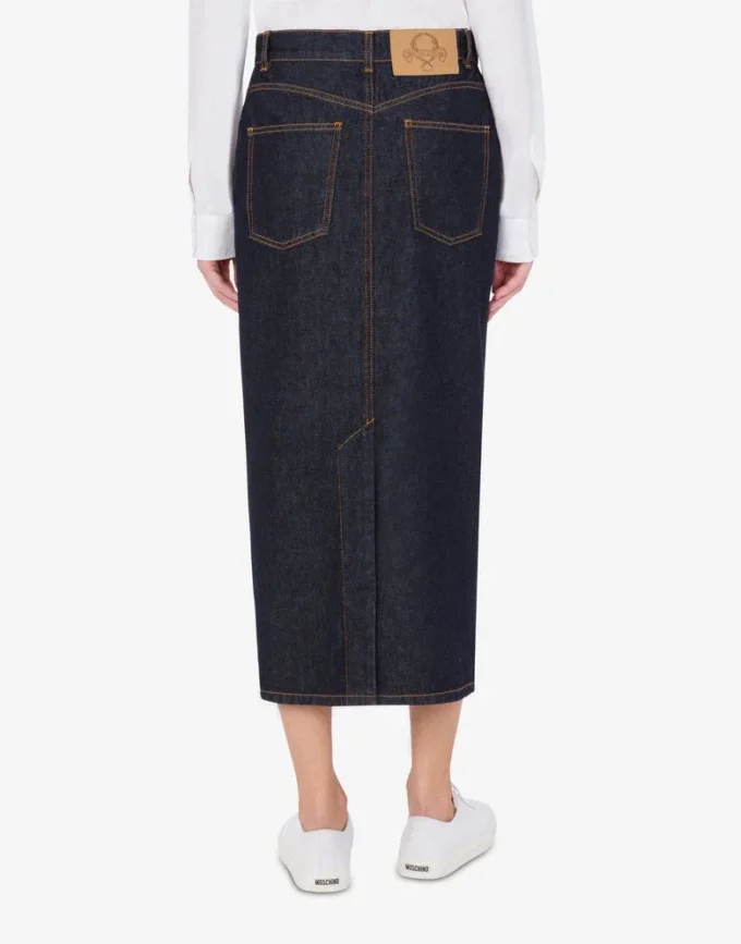 Blue denim skirt Blue denim skirt