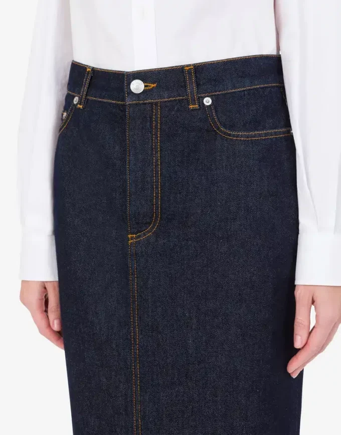Blue denim skirt Blue denim skirt