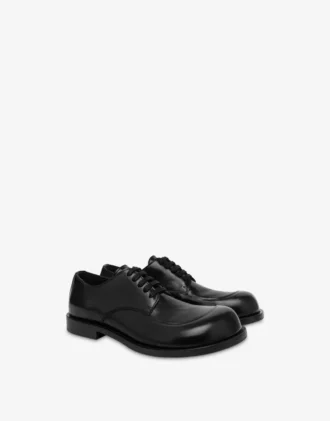 Brushed calfskin derby Brushed calfskin derby