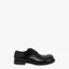 Brushed calfskin derby