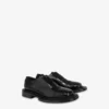 Brushed calfskin Derby shoes