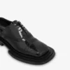 Brushed calfskin Derby shoes
