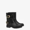 Calf ankle boots