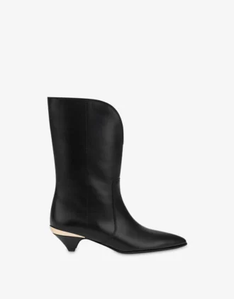 Calf ankle boots