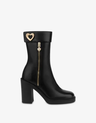 Calf ankle boots