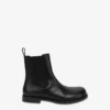 Calf ankle boots