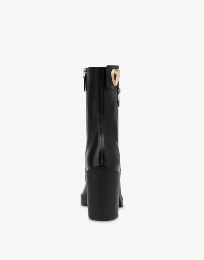 Calf ankle boots