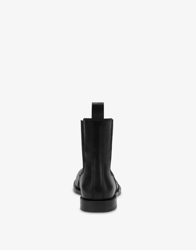 Calf ankle boots