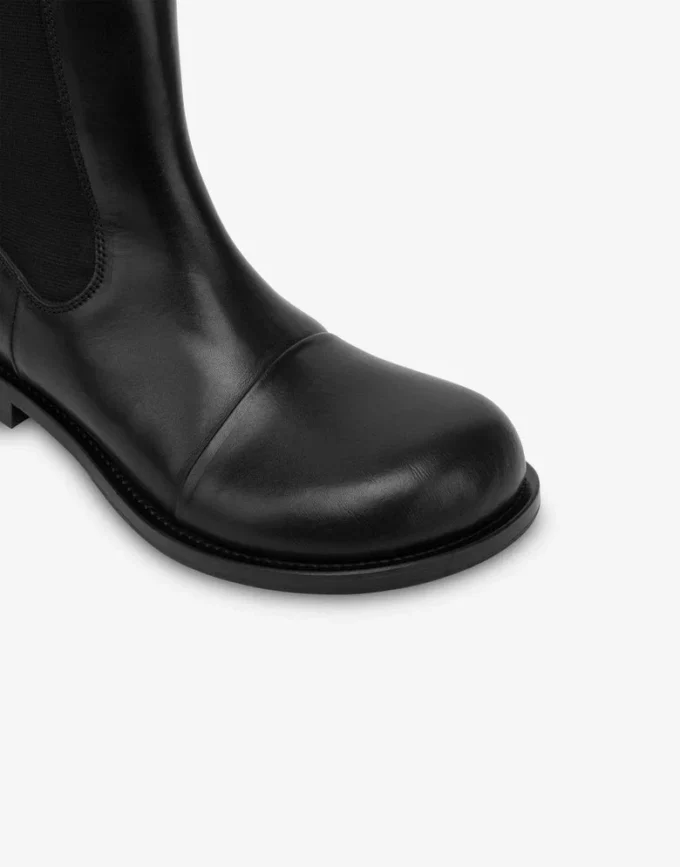 Calf ankle boots