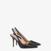 Calf leather slingback