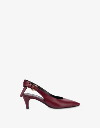 Calf leather slingback Calf leather slingback