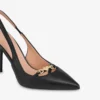 Calf leather slingback