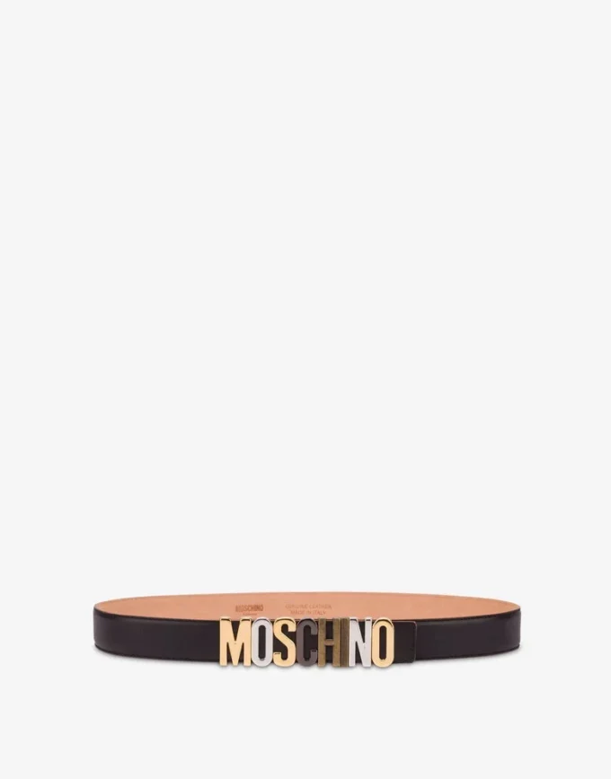 Calfskin belt