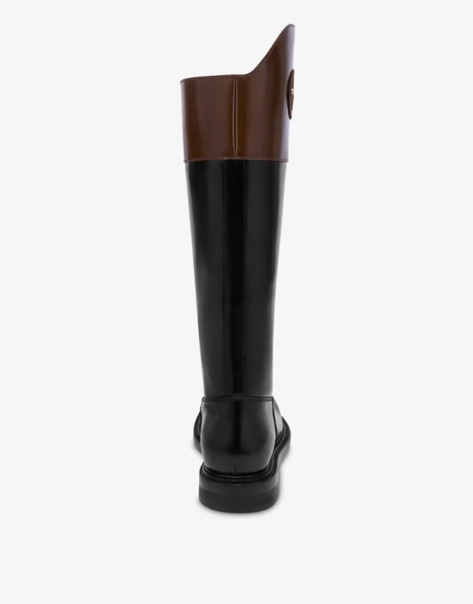 Calfskin boots