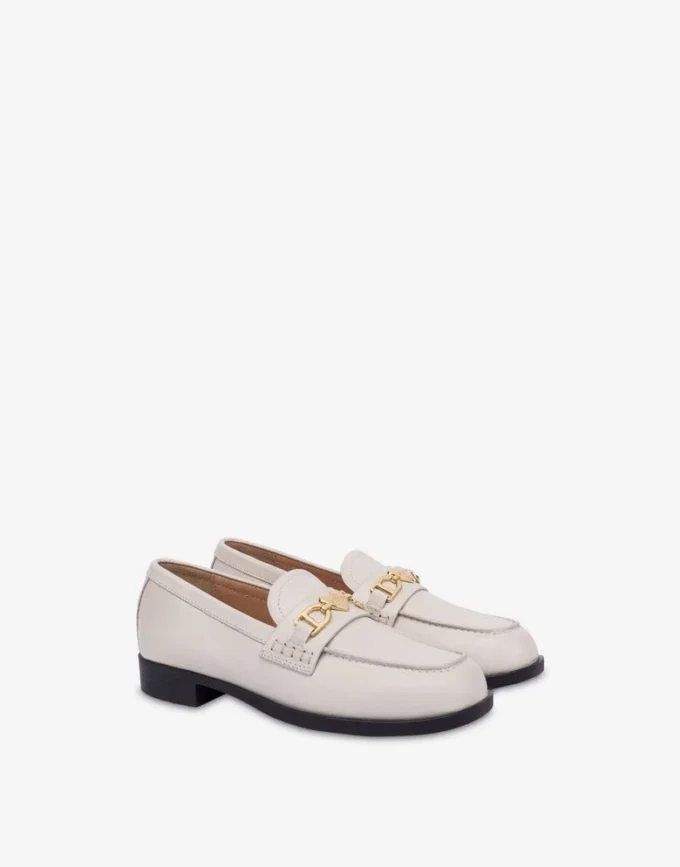 Calfskin college loafers