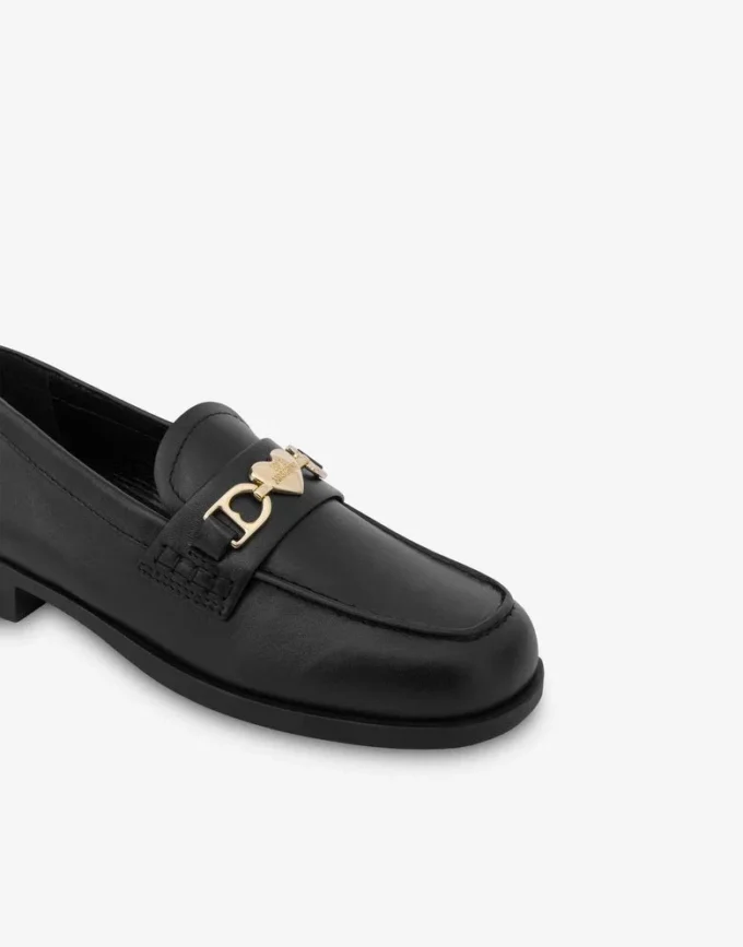 Calfskin college loafers