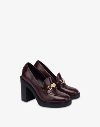 Calfskin pumps