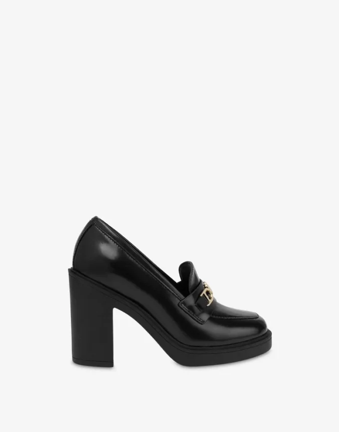 Calfskin pumps