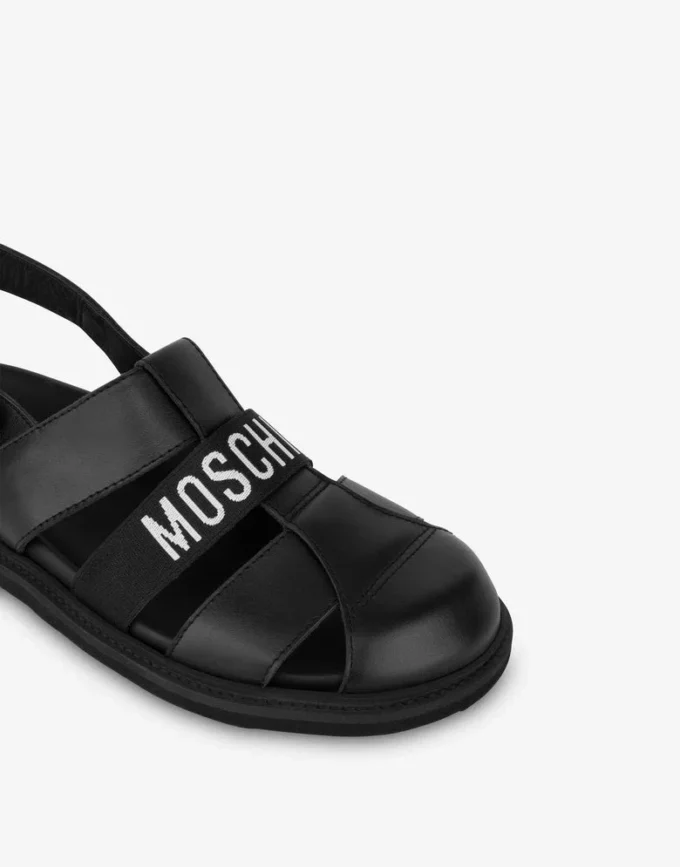 Calfskin sandals