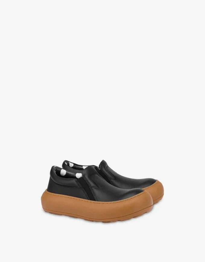 Calfskin slip-on trainers Calfskin slip-on trainers