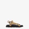 Calfskin sports sandals