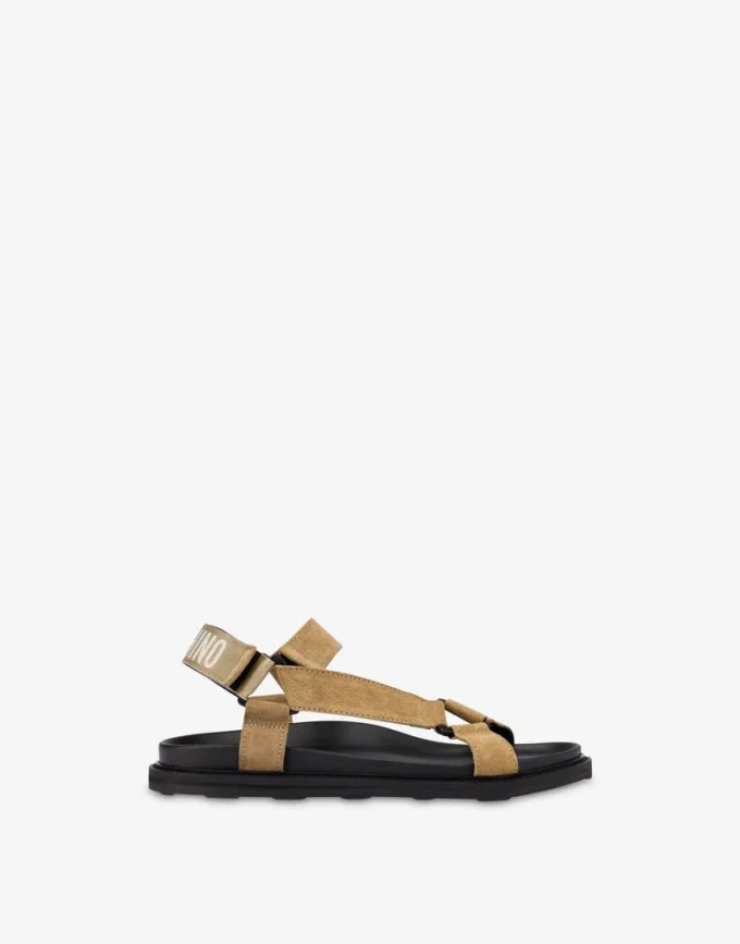 Calfskin sports sandals