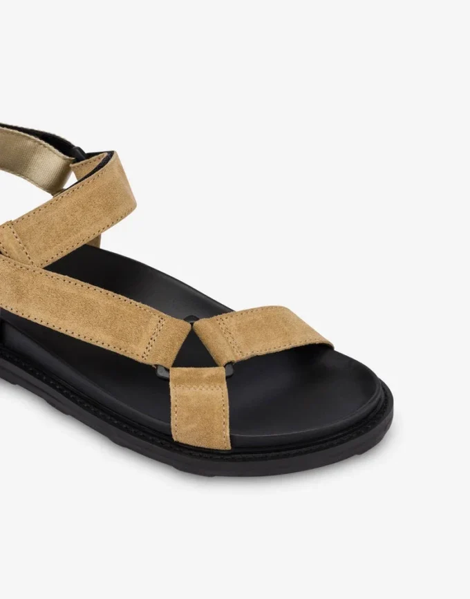 Calfskin sports sandals