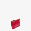 Card holder with logo lettering