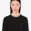 Choker necklace with pearls