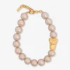 Choker necklace with pearls